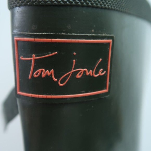 Tom Joules Green Wellie Adults UK Size 7 Wellington Boots Dog Walking Hiking - Picture 4 of 12